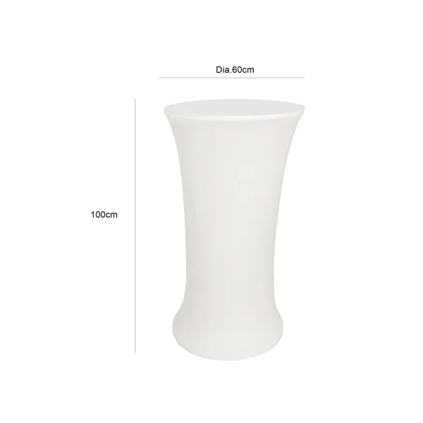 Gloria Cocktail Table - White