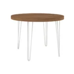 Hairpin Square Coffee Table – Brown