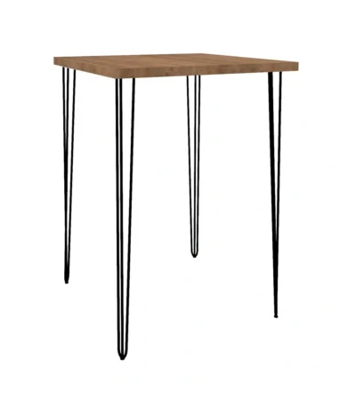 Hairpin Square Cocktail Table – Brown