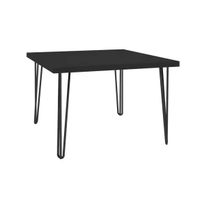 Hairpin Square Coffee Table - Black