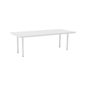 Kia Rectangle Table - White