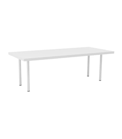 Kia Rectangle Table – White