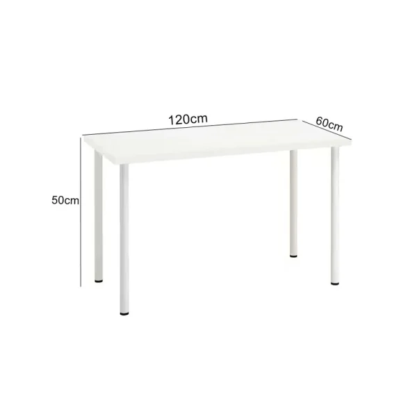 Kids Rectangular Table - White