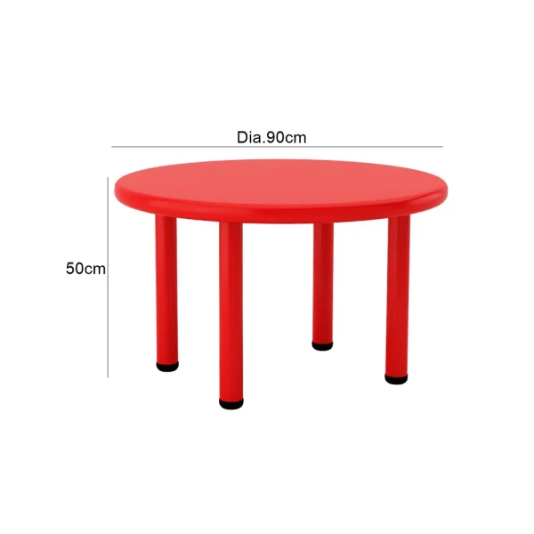 Kids Round Table - Red