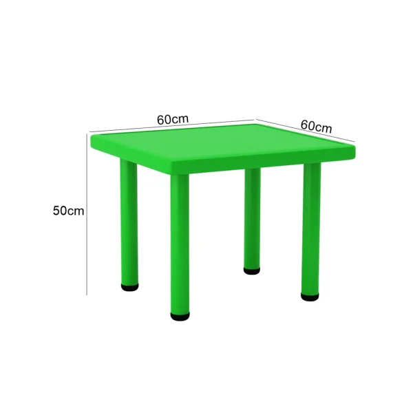 Kids Square Table - Green