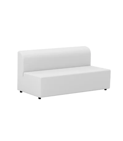 Maria Three Seater Sofa – White