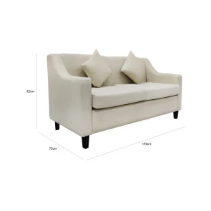 Marigold Three Seater Sofa - Beige