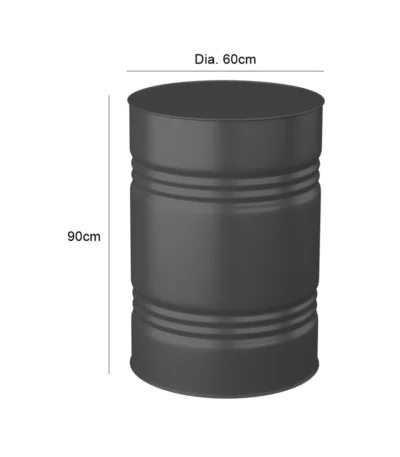 Metal Drum – Black
