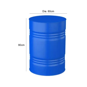Metal Drum - Blue