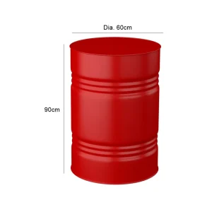Metal Drum - Red