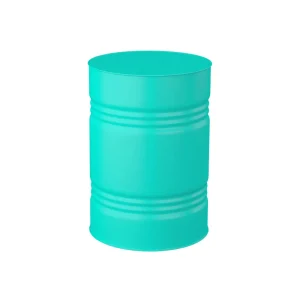 Metal Drum - Turquoise