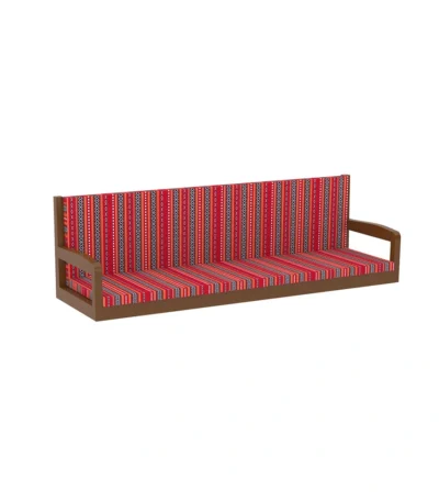 Mudeer Floor Bench – Majlis Red