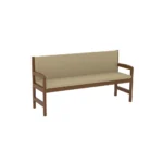 Mudeer Floor Bench – Majlis Red