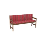 Mudeer Garden Bench – Red Majlis