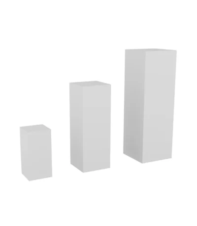 Pedestal White