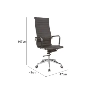 Romas Office Chair - Black