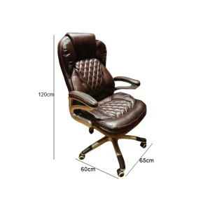 Rombus Office Chair - Brown