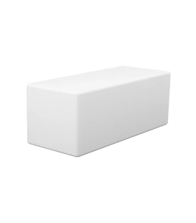Square Bolster – White