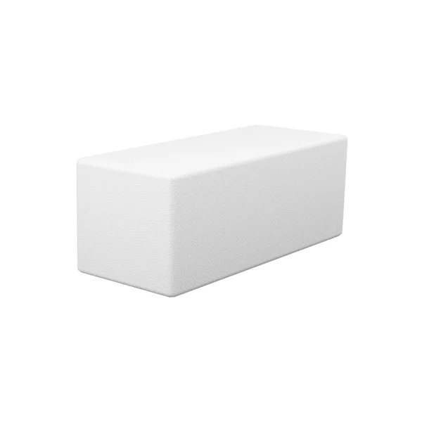 Square Bolster - White