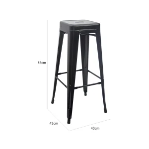 Terex Barstool - Black