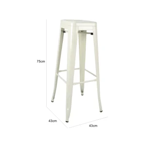 Terex Barstool - White