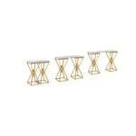 Topaz Side High Table Gold