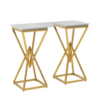 Topaz Side High Table Gold