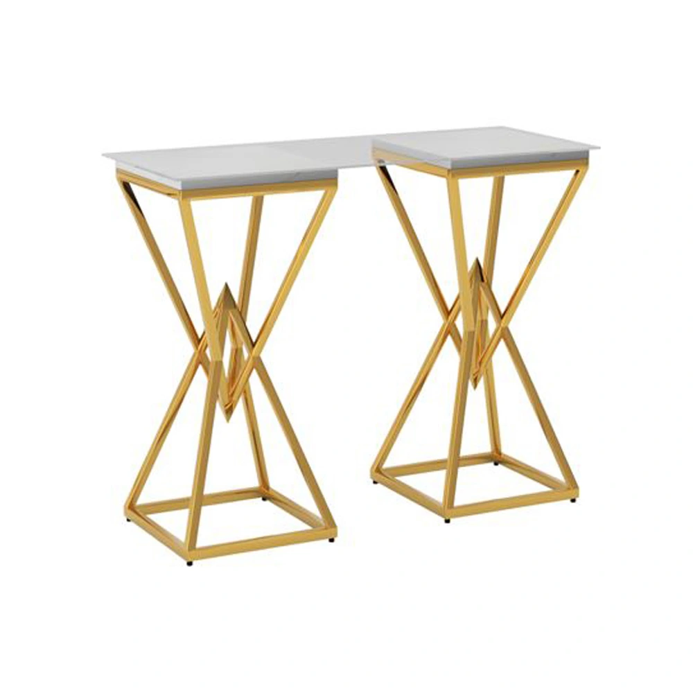 Topaz Side High Table Gold