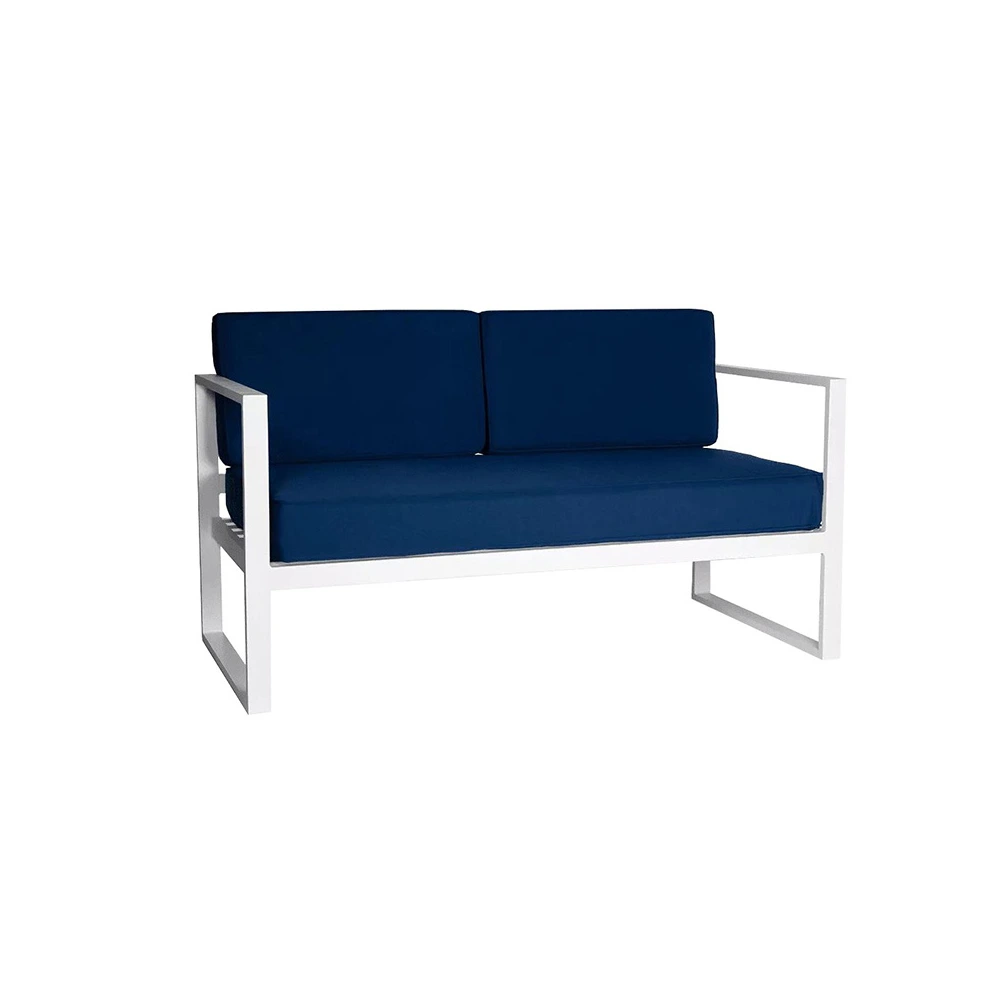 Troy Two Seater Sofa – Blue