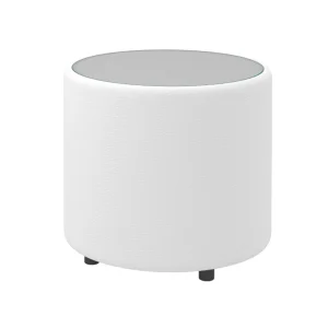 Ulfa Round Coffee Table - Black