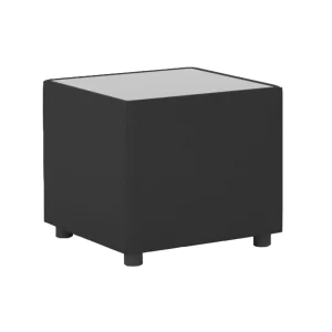 Ulfa Square Coffee Table - Black