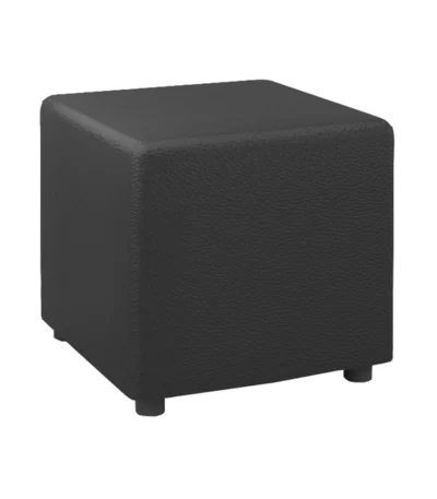 Ulfa Square Ottoman – Black