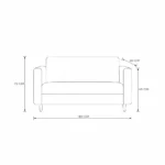 VIP Three Seater Sofa – Black