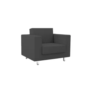 VVIP One Seater Sofa - Black