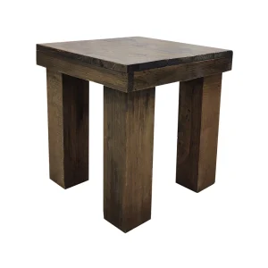 Wooden Square Coffee Table - Brown
