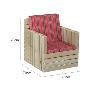 Woody One Seater Sofa - Majlis