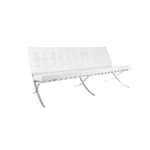 Barcelona Two Seater Sofa – White