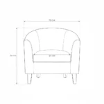 Bucket Sofa – Beige