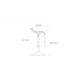Flamingo Barstool – White