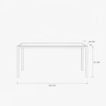 Gipson Rectangle Coffee Table