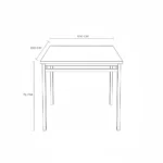Millet Table Medium – Black