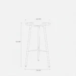 Tulip Cocktail Table – Brown