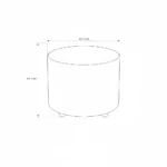 Ulfa Round Coffee Table – Majlis