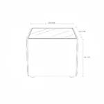 Ulfa Square Coffee Table – Majlis