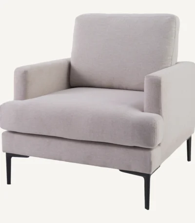 Andrew One Seater Sofa – Beige