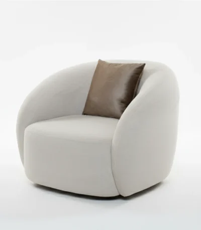 Avaco One Seater Sofa – Off White