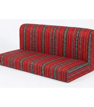 Maria Majlis Two Seater Ground Sofa – Red