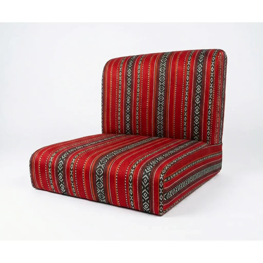 Maria Majlis One Seater Ground Sofa – Red
