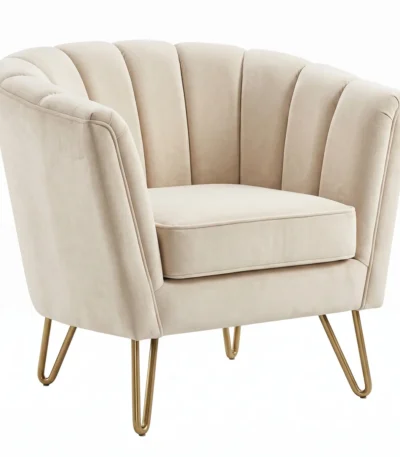 Alpina One Seater Sofa – Off White