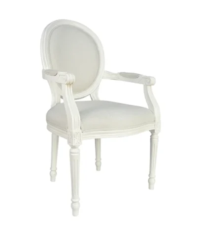 Dior Chair Arms – White
